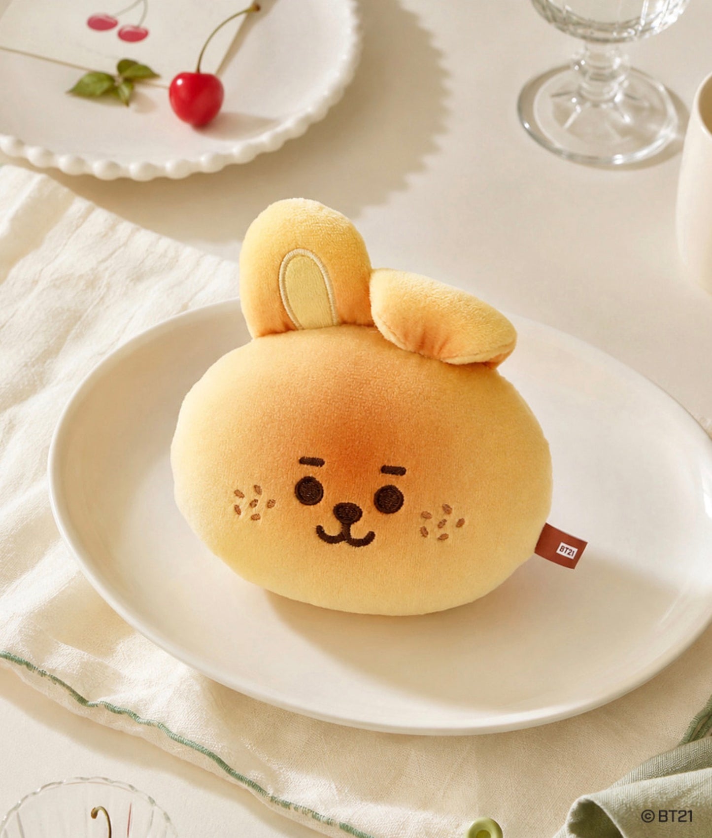BT21 Official BAKERY Face Doll Keyring