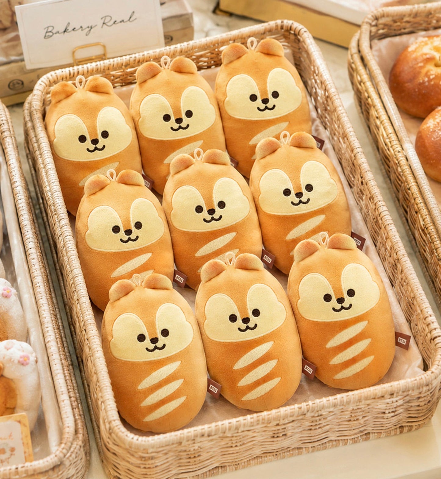 BT21 Official BAKERY Face Doll Keyring