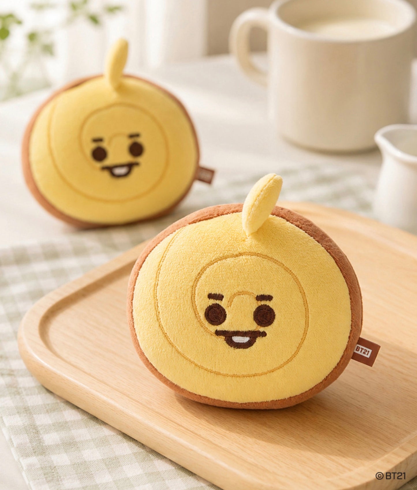 BT21 Official BAKERY Face Doll Keyring