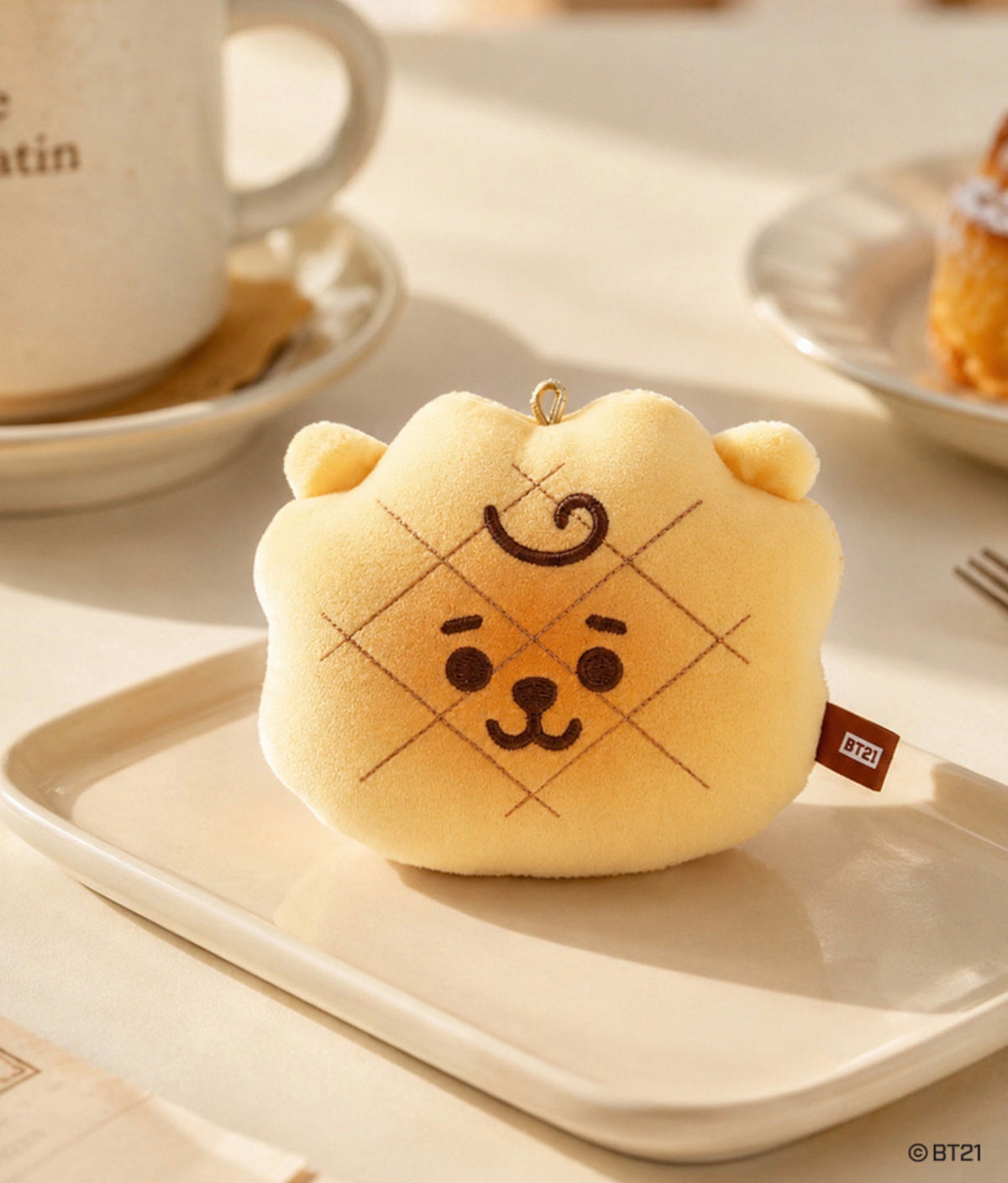 BT21 Official BAKERY Face Doll Keyring
