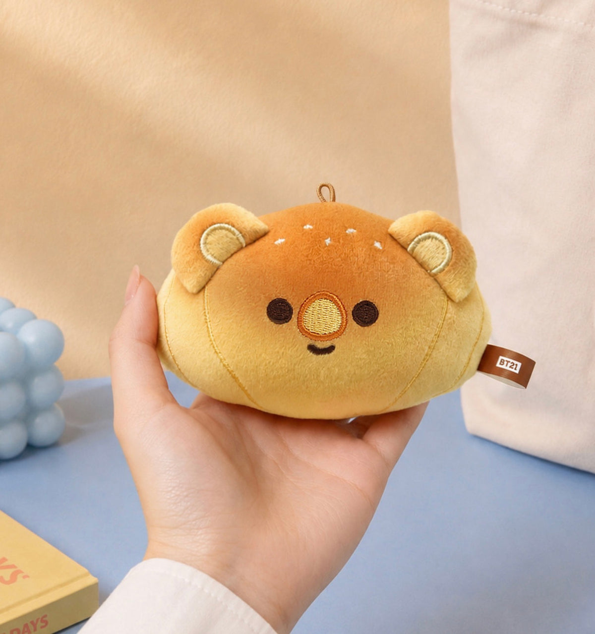BT21 Official BAKERY Face Doll Keyring