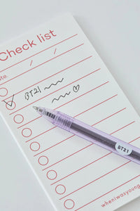 BT21 BABY JAPAN Official PEARL Purple Ballpoint Pen