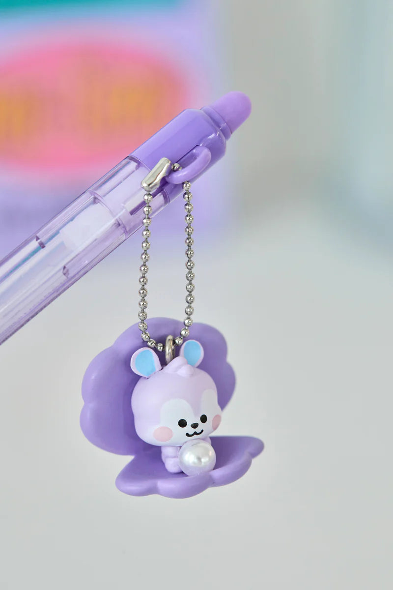 BT21 BABY JAPAN Official PEARL Purple Ballpoint Pen