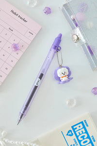 BT21 BABY JAPAN Official PEARL Purple Ballpoint Pen
