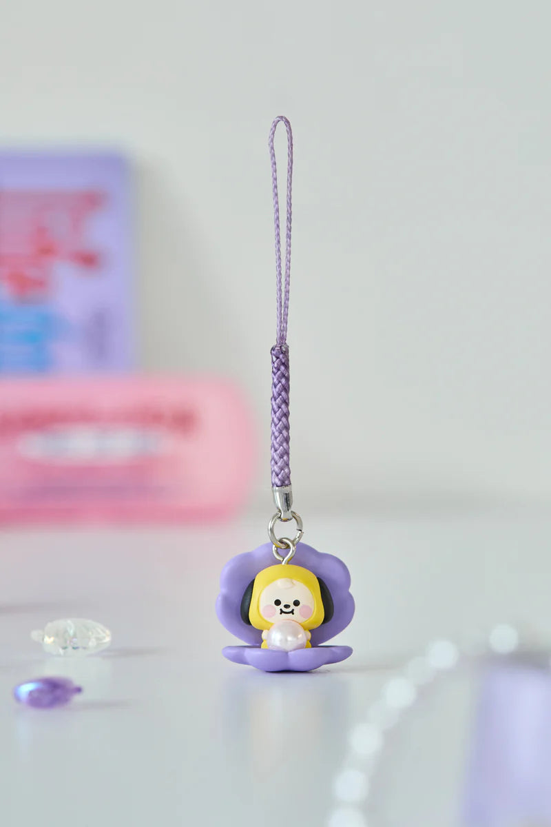 BT21 BABY JAPAN Official PEARL Figure Strap Keyring
