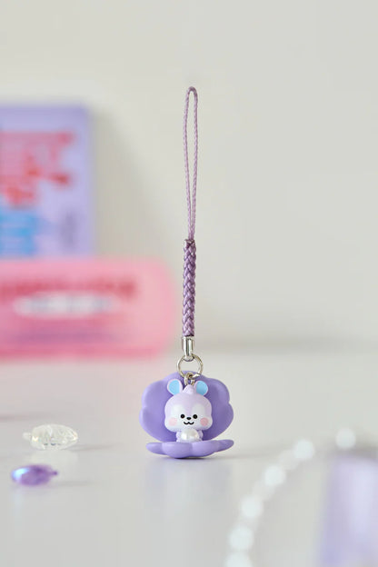 BT21 BABY JAPAN Official PEARL Figure Strap Keyring