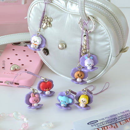 BT21 BABY JAPAN Official PEARL Figure Strap Keyring