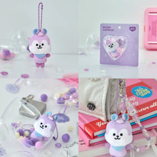 BT21 BABY JAPAN Official PEARL Plush Heart Case Keyring