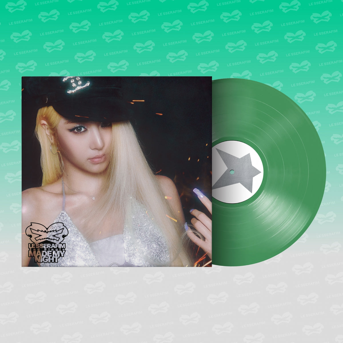 LE SSERAFIM - MADE MY NIGHT 2nd Single Album VINYL Ver