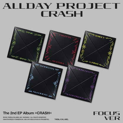 ALLDAY PROJECT - CRASH The 2nd EP Album FOCUS Ver
