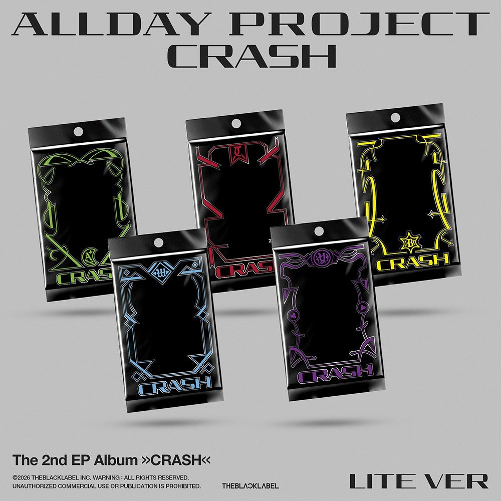 ALLDAY PROJECT - CRASH The 2nd EP Album LITE Ver