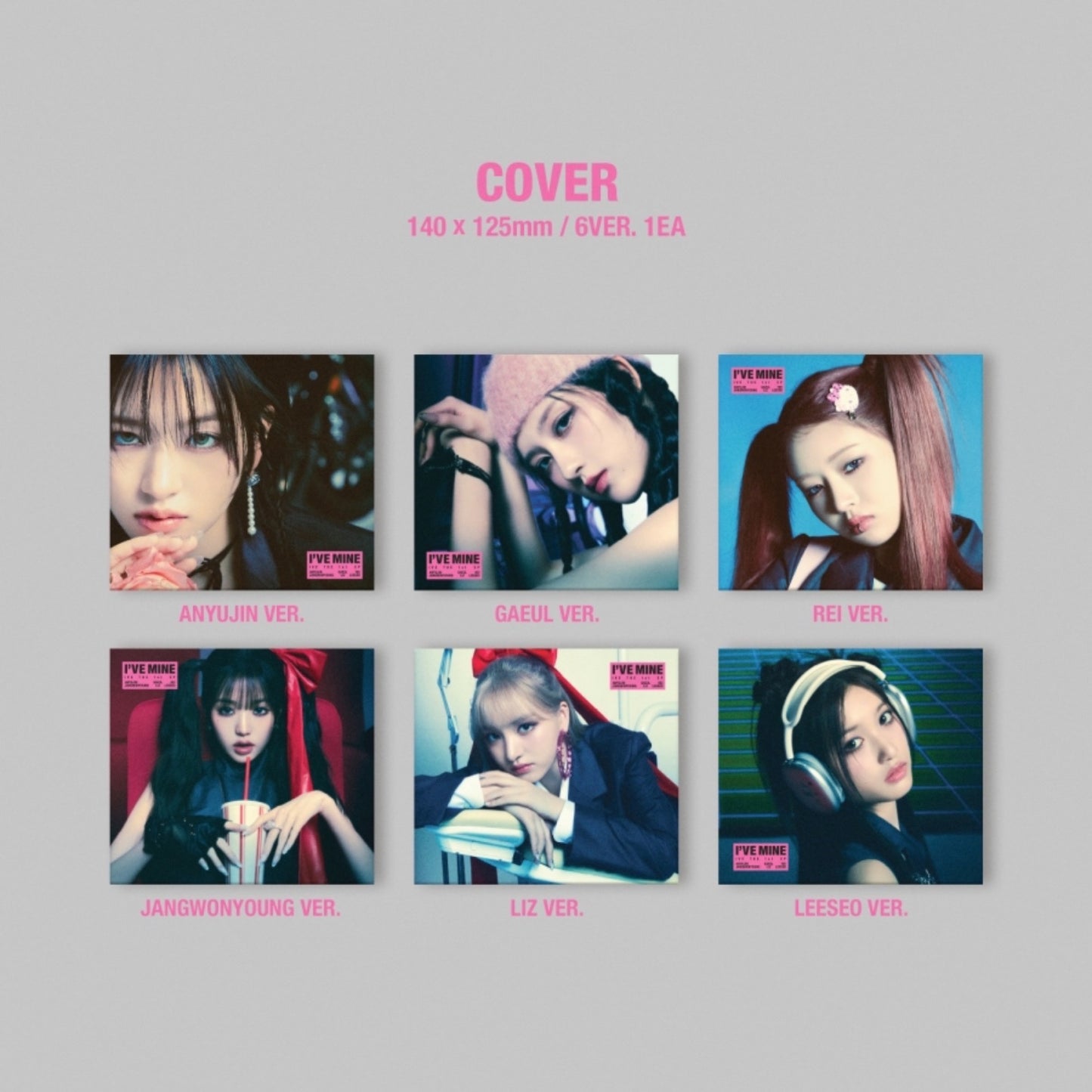 IVE - I'VE MINE The 1st EP Album Digipack Ver