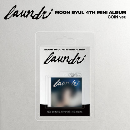 MOONBYUL - LAUNDRI 4th Mini Album Coin Ver