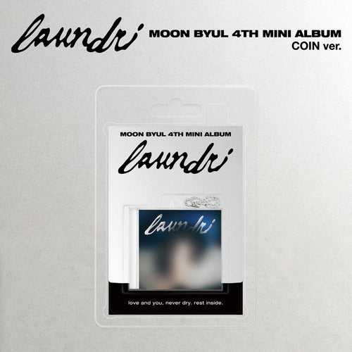 MOONBYUL - LAUNDRI 4th Mini Album Coin Ver