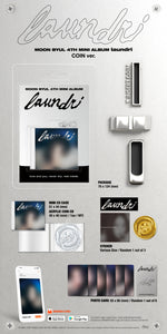 MOONBYUL - LAUNDRI 4th Mini Album Coin Ver