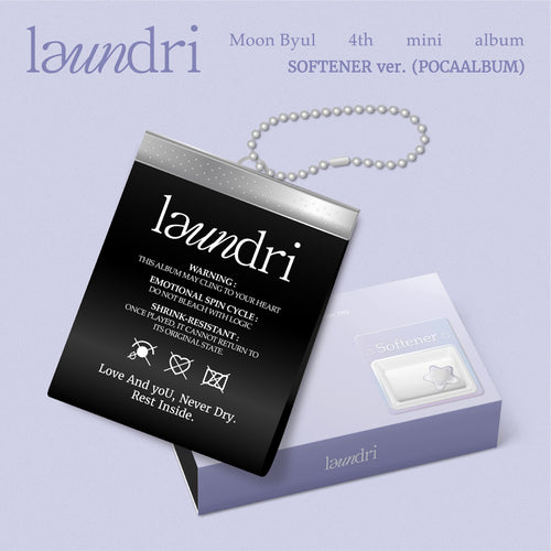 MOONBYUL - LAUNDRI 4th Mini Album Softener Ver