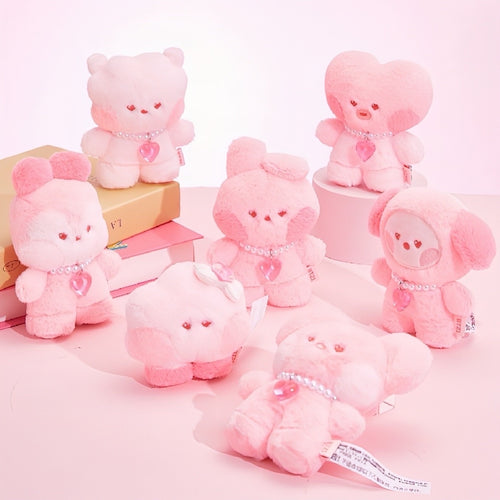 BT21 x SANFU Official Love Poem Plush S Pink Edition
