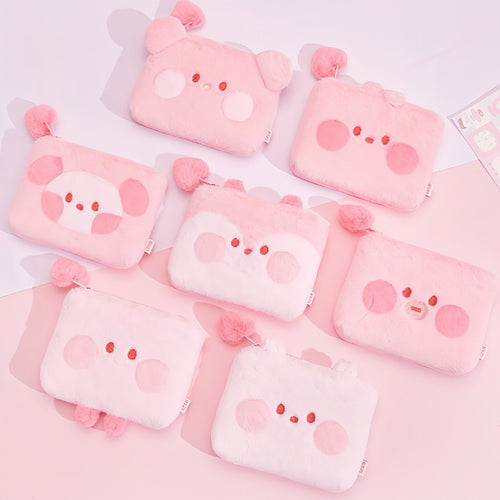 BT21 x SANFU Official Love Poem Coin Purse Pink Edition