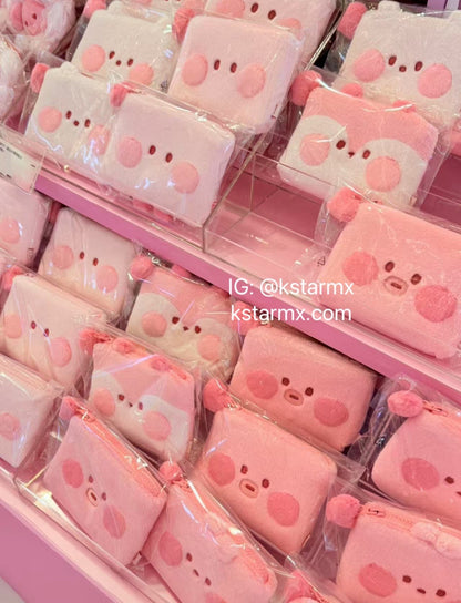 BT21 x SANFU Official Love Poem Coin Purse Pink Edition