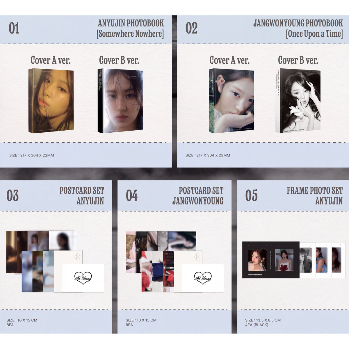 IVE An-Young AN YUJIN x JANG WONYOUNG Media Exhibition OFFICIAL MD