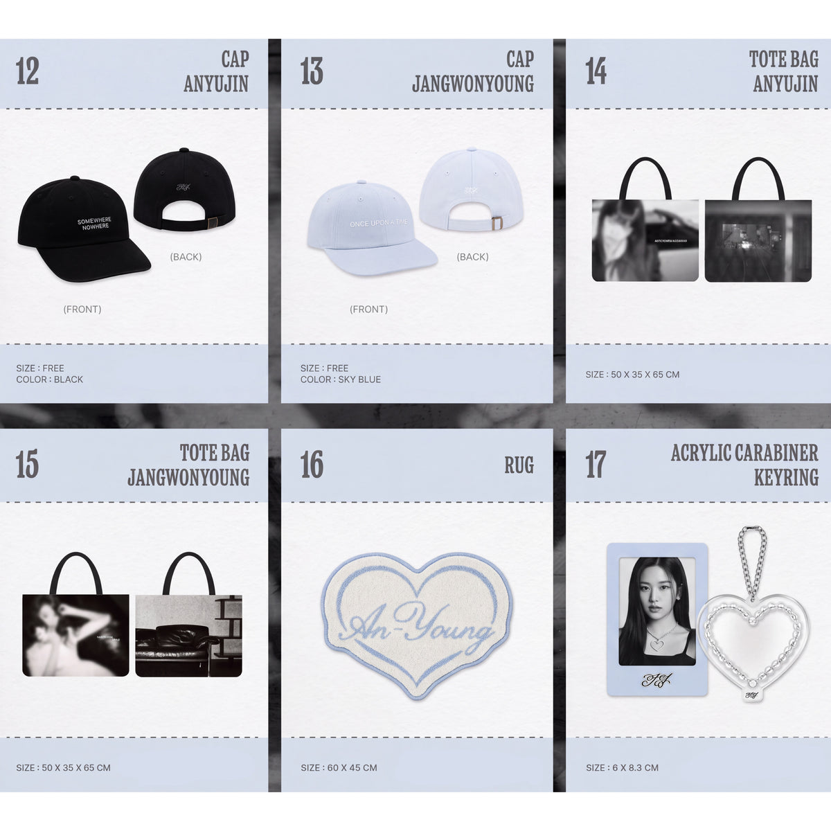 IVE An-Young AN YUJIN x JANG WONYOUNG Media Exhibition OFFICIAL MD