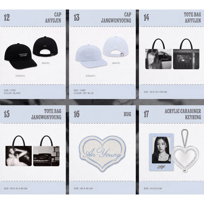 IVE An-Young AN YUJIN x JANG WONYOUNG Media Exhibition OFFICIAL MD