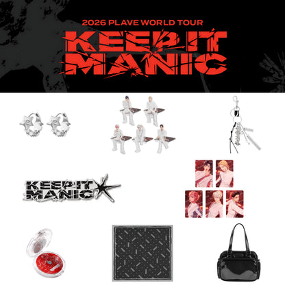 PLAVE World Tour KEEP IT MANIC in Incheon OFFICIAL MD (Pre Order MID NOVEMBER 2026)