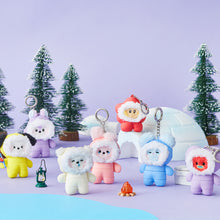 BT21 Mini Minini Official Winter Doll Keyring