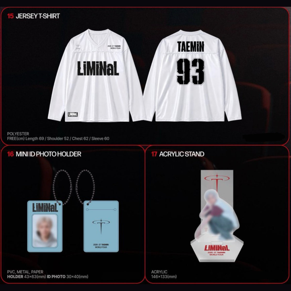 TAEMIN World Tour LIMINAL Official MD