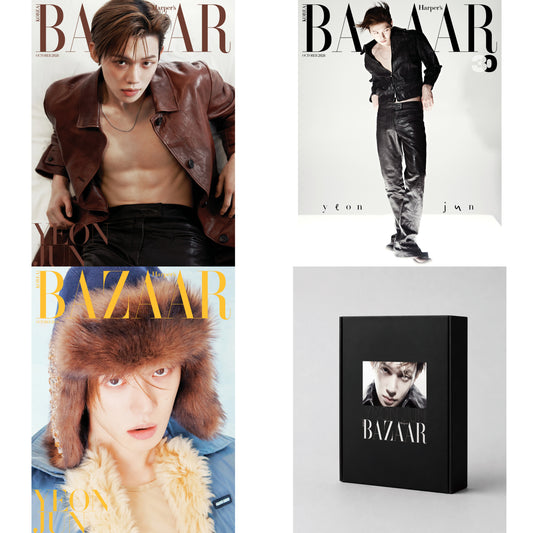 BAZAAR Korea Magazine TXT YEONJUN Cover OCTOBER 2026