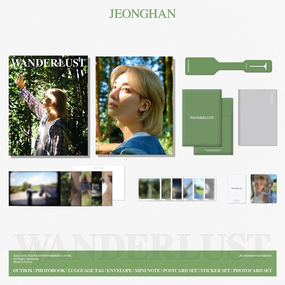 SEVENTEEN JEONGHAN - Wanderlust Photobook – K-STAR