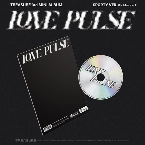 TREASURE - LOVE PULSE 3rd Mini Album Sporty Ver