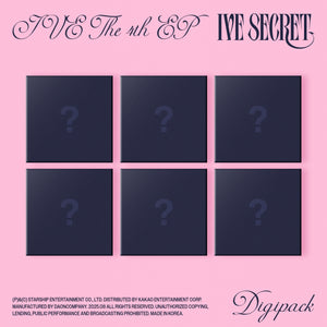 IVE - IVE SECRET 4th EP Album Digipack Ver