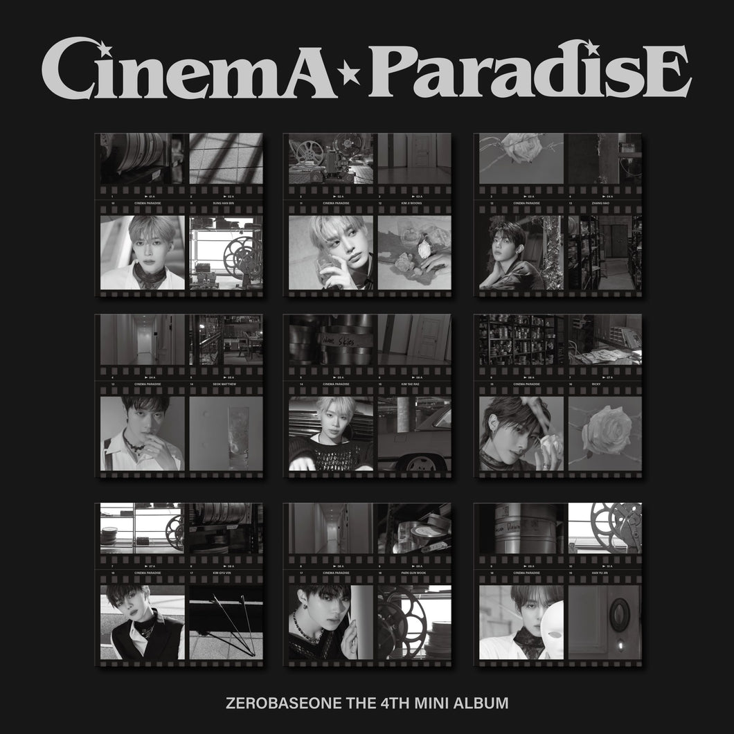 ZEROBASEONE ZB1 - Cinema Paradise Digipack Version ( You Can Choose Member )