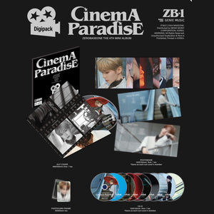 ZEROBASEONE ZB1 - Cinema Paradise Digipack Version ( You Can Choose Member )