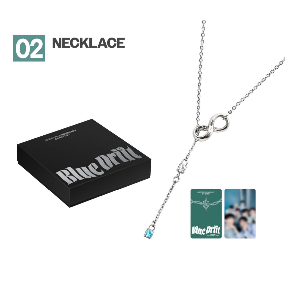 ATEEZ 8th Anniversary Exhibition BLUEDRIFT Official MD