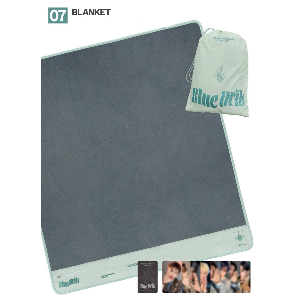 ATEEZ 8th Anniversary Exhibition BLUEDRIFT Official MD