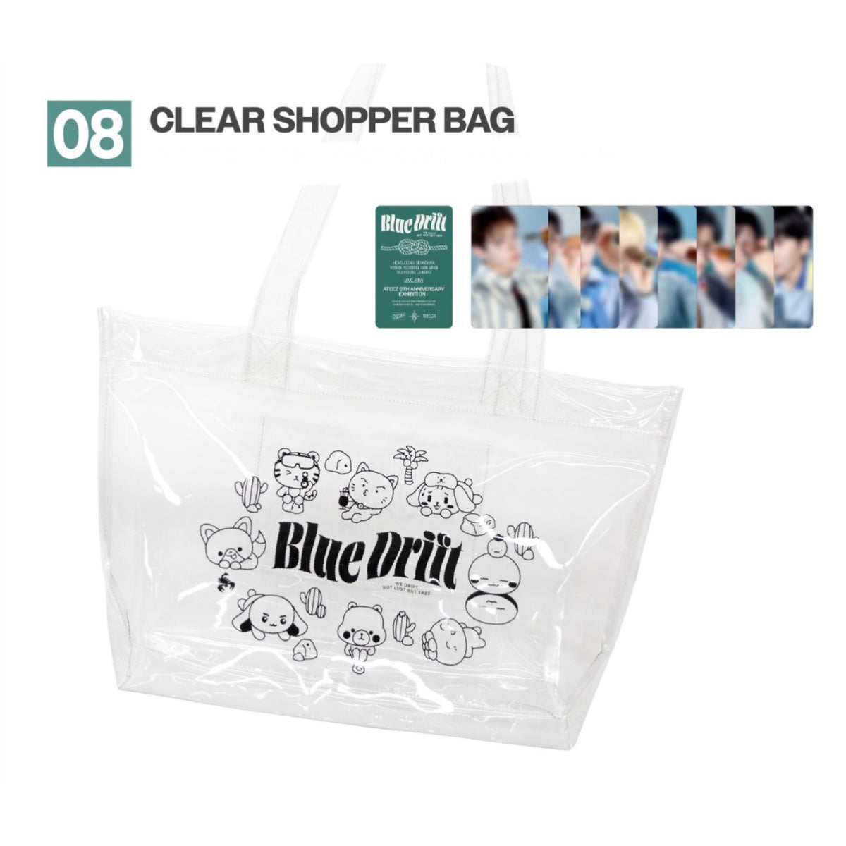 ATEEZ 8th Anniversary Exhibition BLUEDRIFT Official MD
