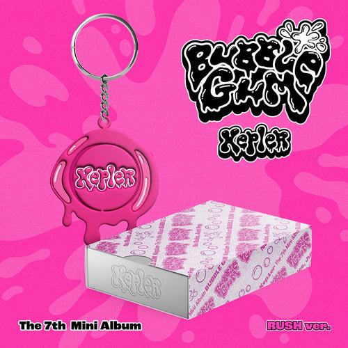KEP1ER - BUBBLE GUM 7th Mini Album RUSH Ver