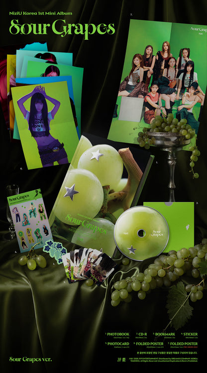 NiZiU - SOUR GRAPES 1st Mini Album