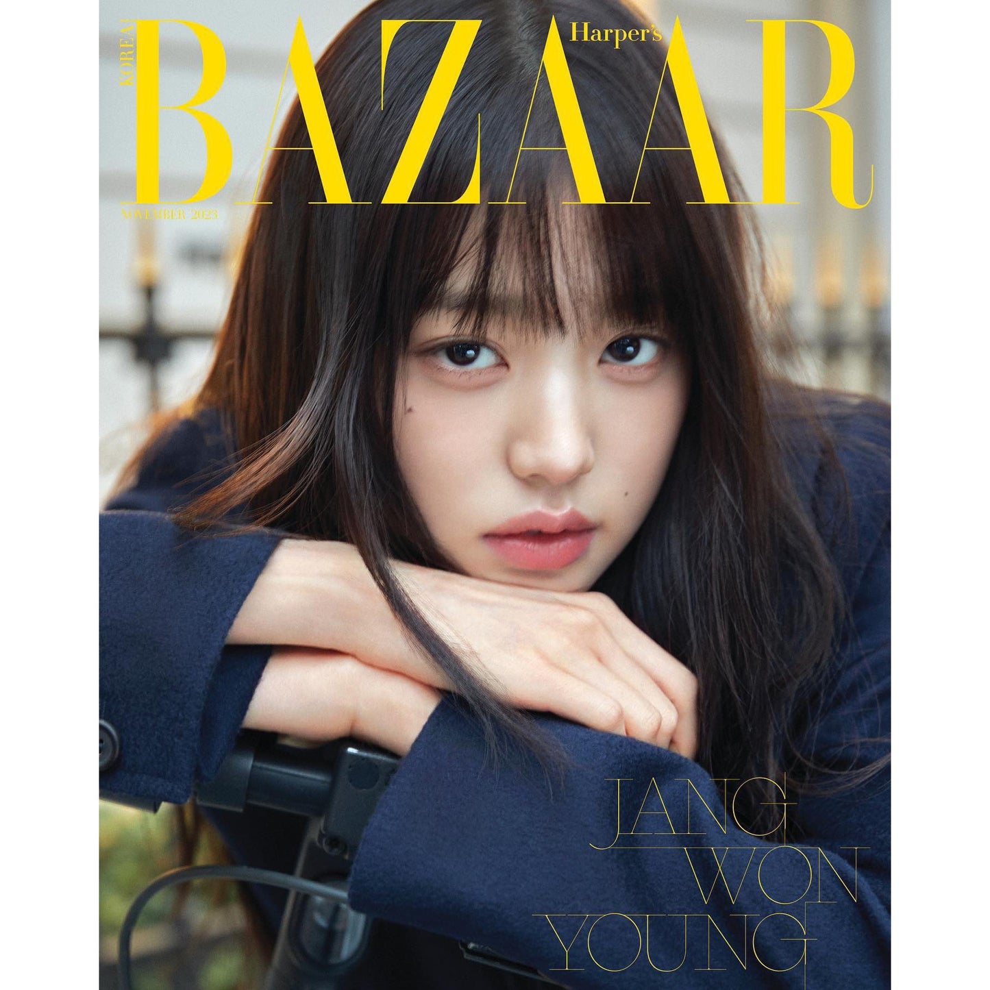 IVE JANG WONYOUNG  & G(I)DLE MINNIE - Bazaar Korea Magazine November 2023