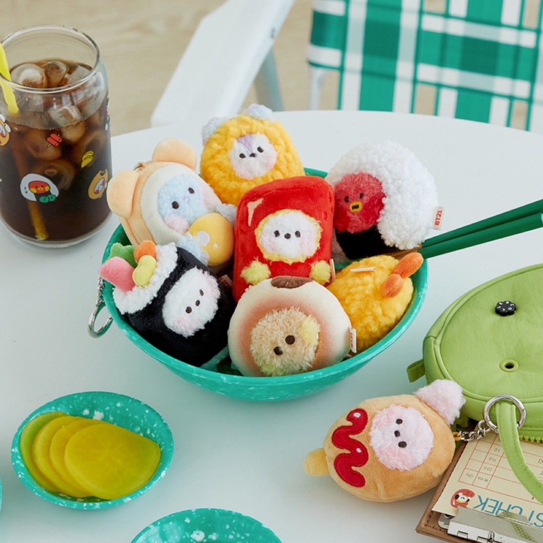 BT21 Minini Official Plush Keyring Bunsik