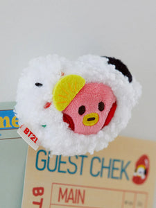 BT21 Minini Official Plush Magnet Bunsik