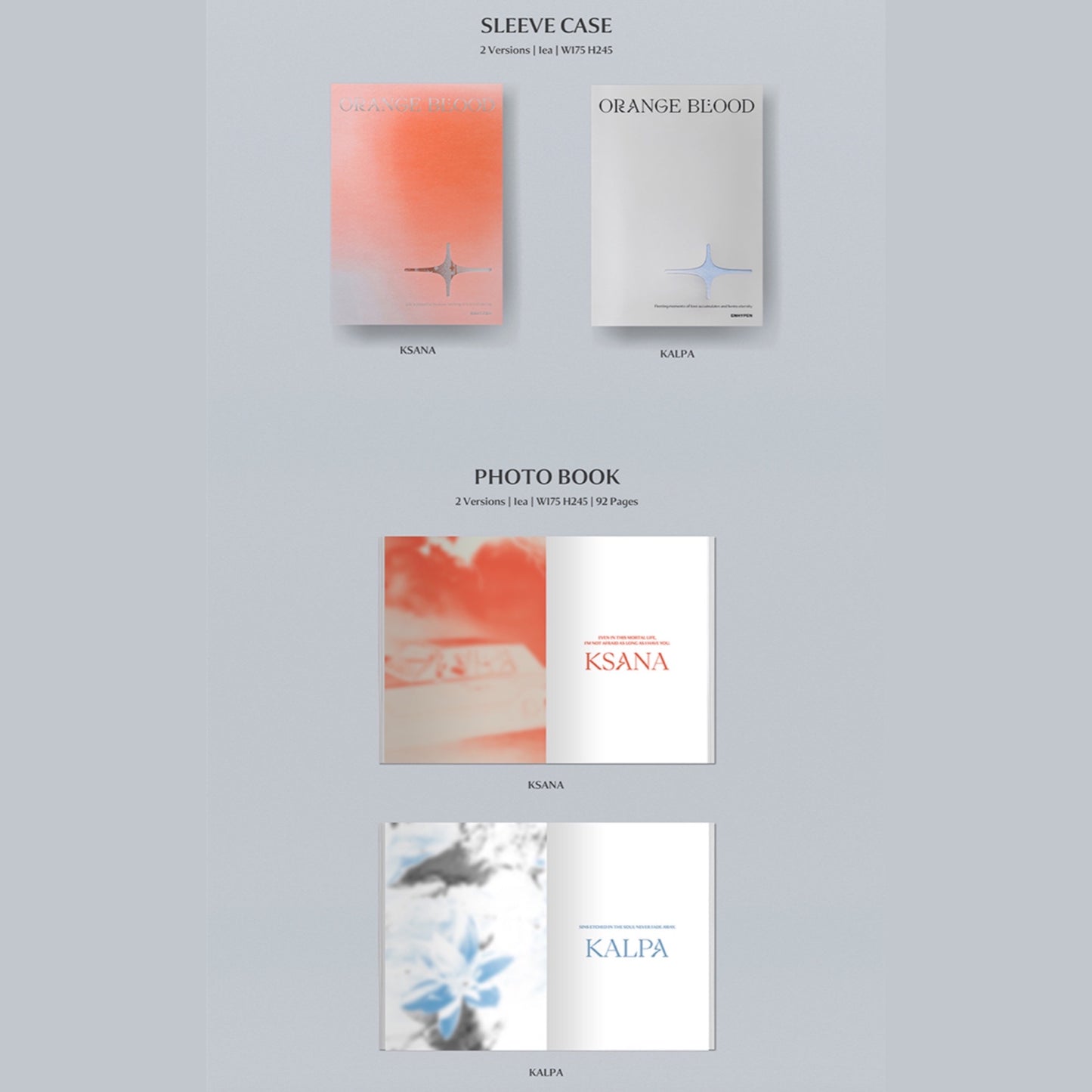 ENHYPEN - ORANGE BLOOD 5th Mini Album (You Can Choose Version)