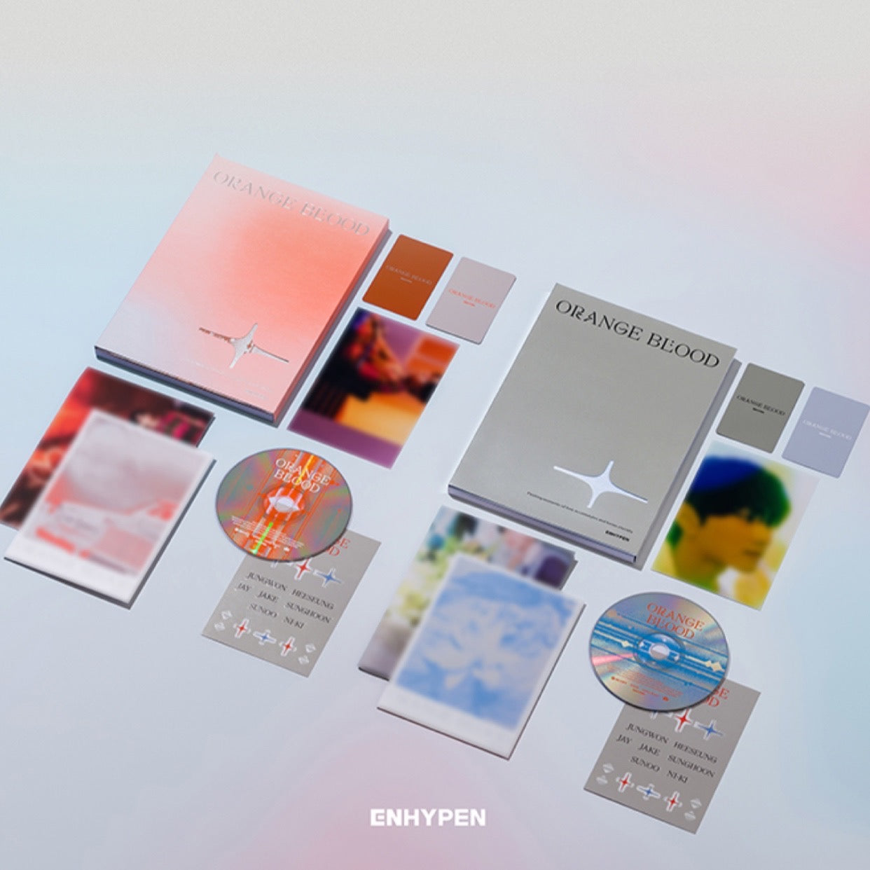 ENHYPEN - ORANGE BLOOD 5th Mini Album (You Can Choose Version)