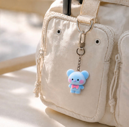 BT21 Official BOW TIE Figure Keyring