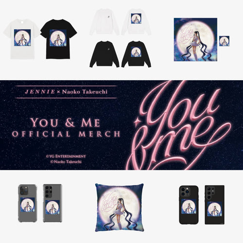 JENNIE x Naoko Takeuchi You & Me Official Merch