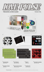 TREASURE - LOVE PULSE 3rd Mini Album TEUME Ver.