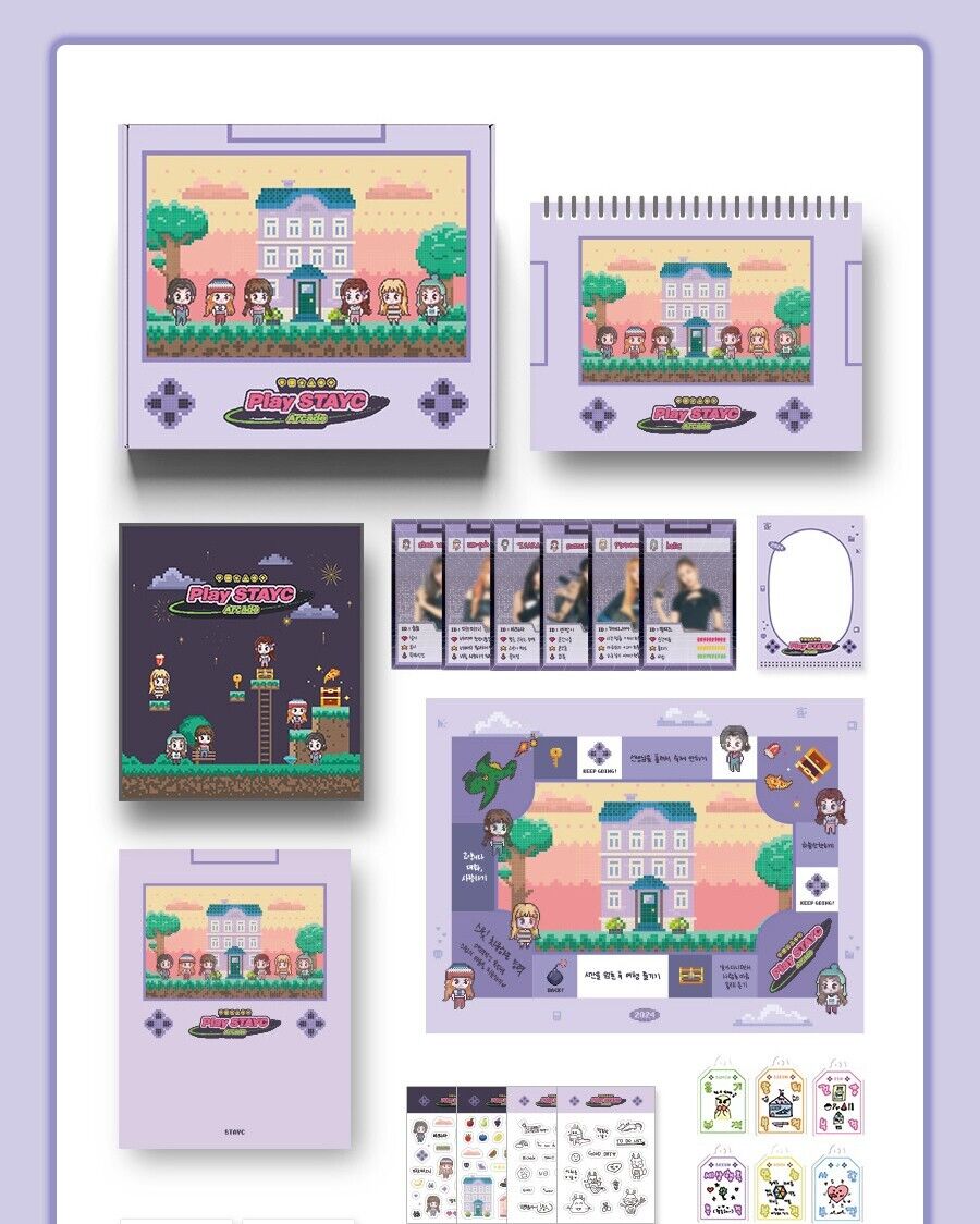 STAYC - PLAY STAYC ARCADE 2024 Season’s Greetings