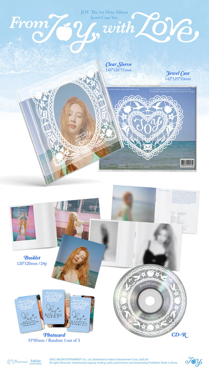 JOY - FROM JOY, WITH LOVE 1st Mini Album JEWEL Ver